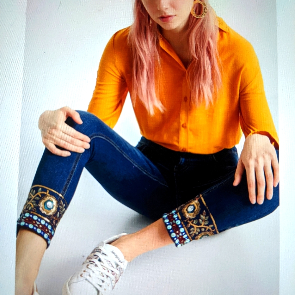 DESIGUAL Exotic  Slim jeans 👖